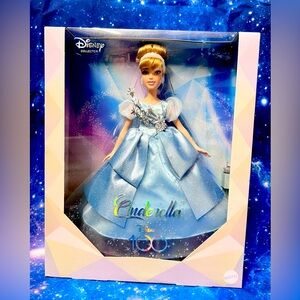 Disney 100 Cinderella Collectors Doll NIB box not mint, please see picture